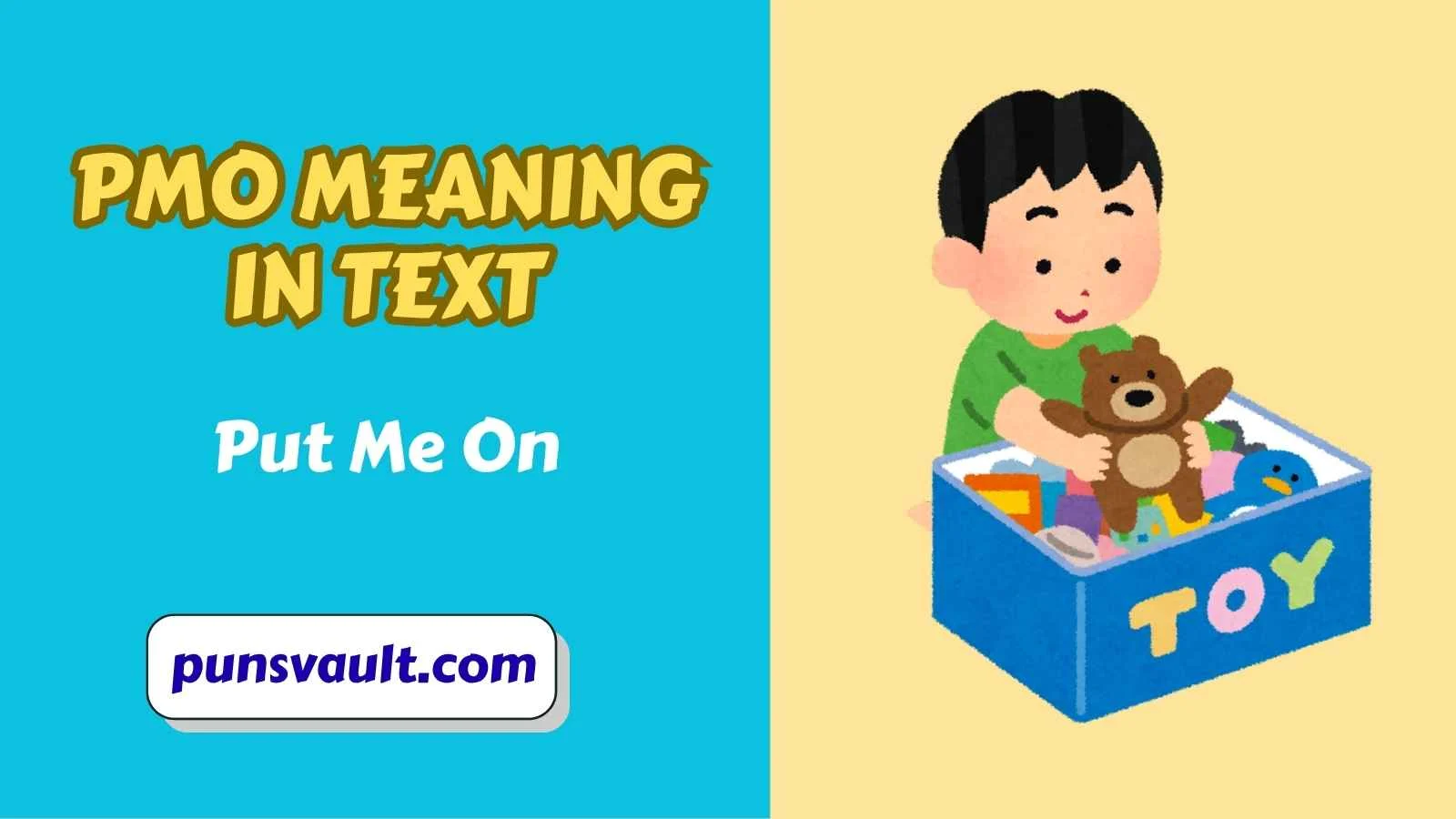 PMO Meaning in Text