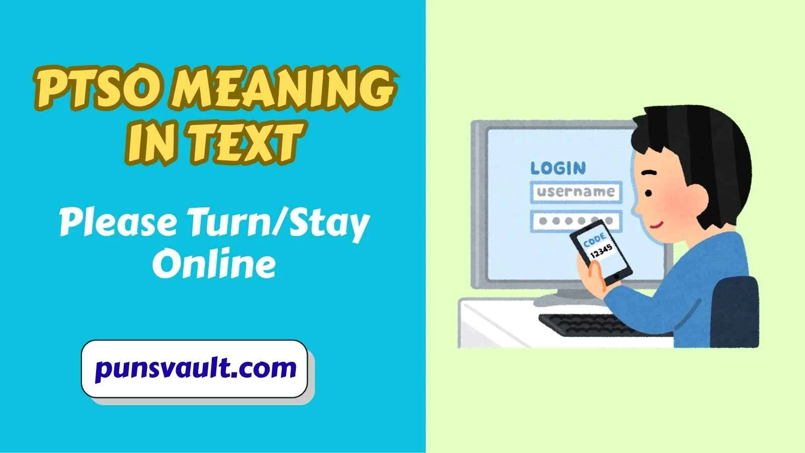PTSO Meaning in Text