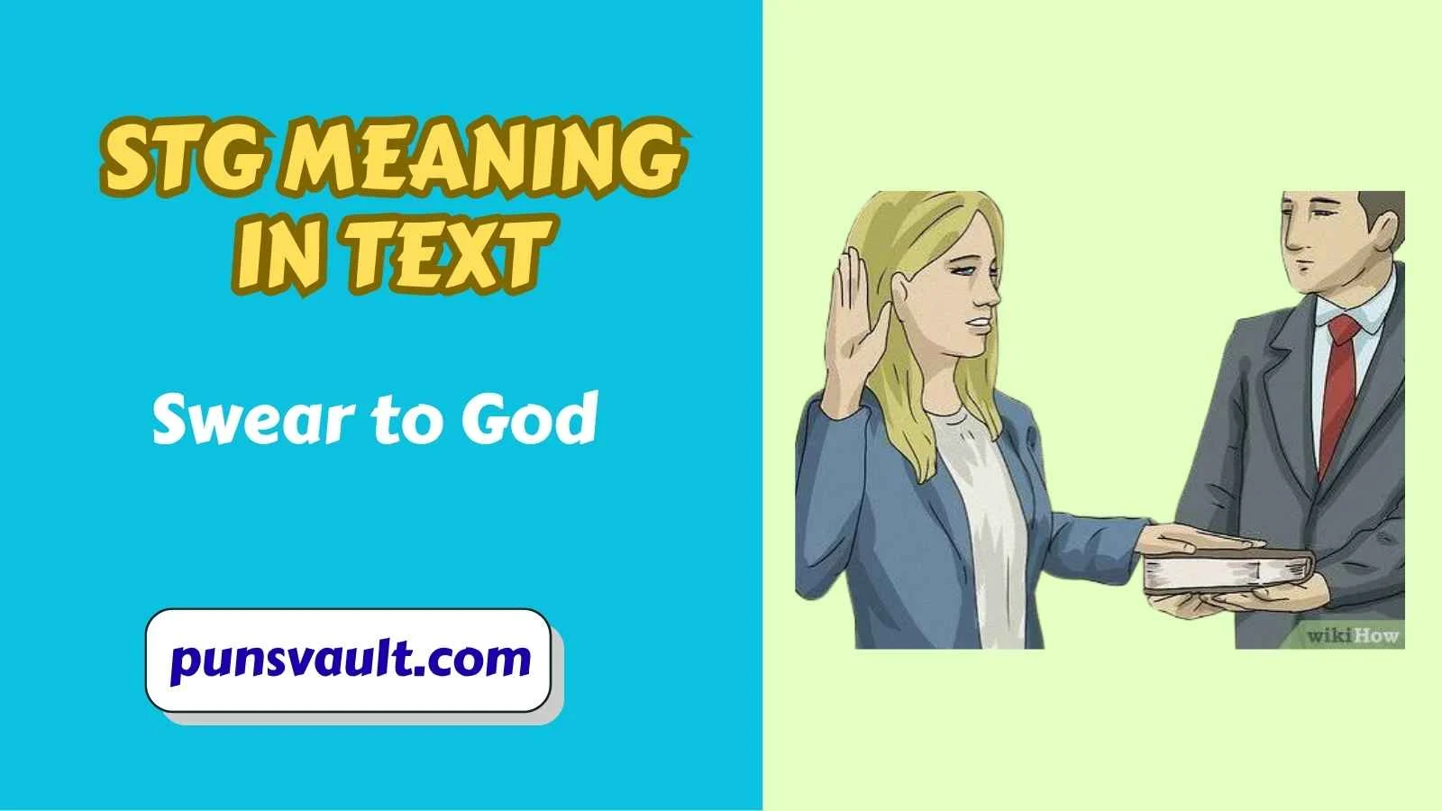 STG Meaning in Text