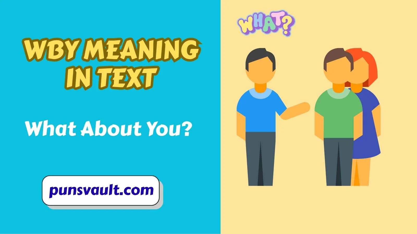 WBY Meaning in Text