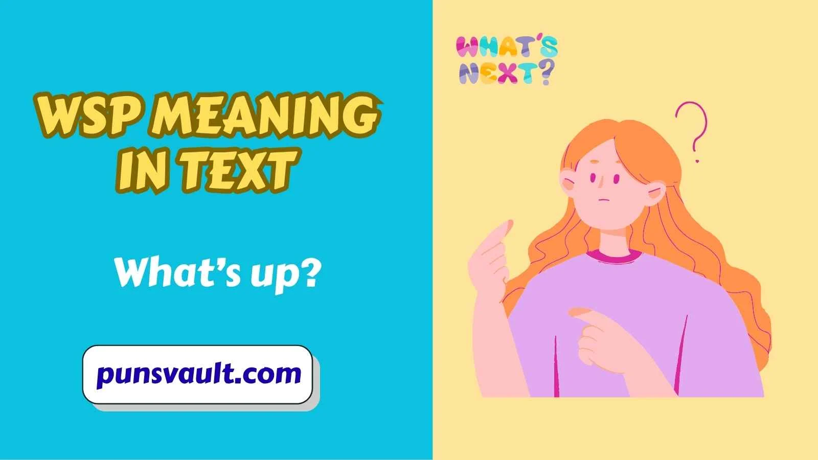 WSP Meaning in Text
