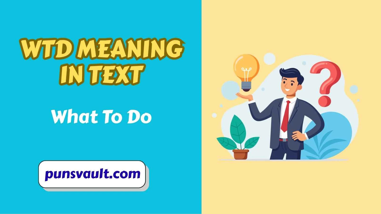 WTD Meaning in Text