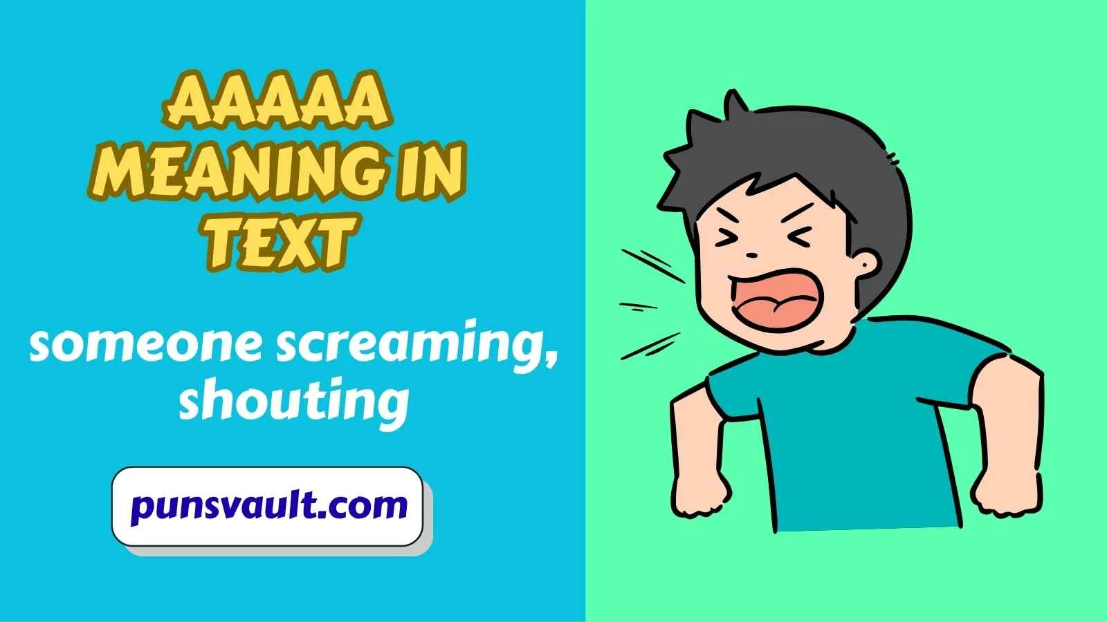 AAAAA Meaning in Text