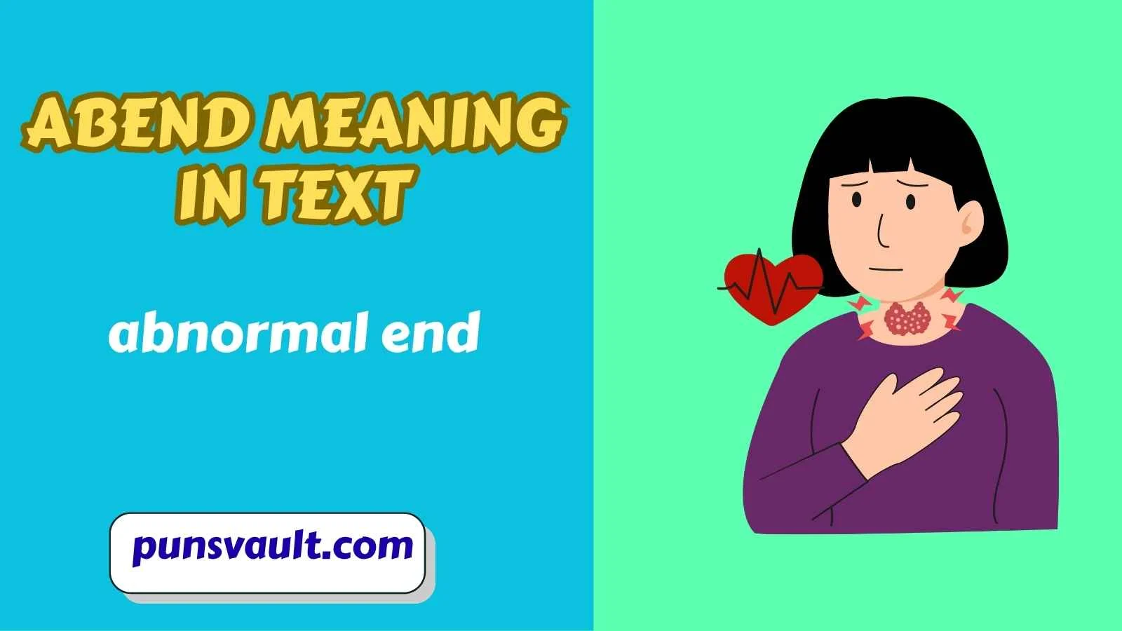 Abend Meaning in Text
