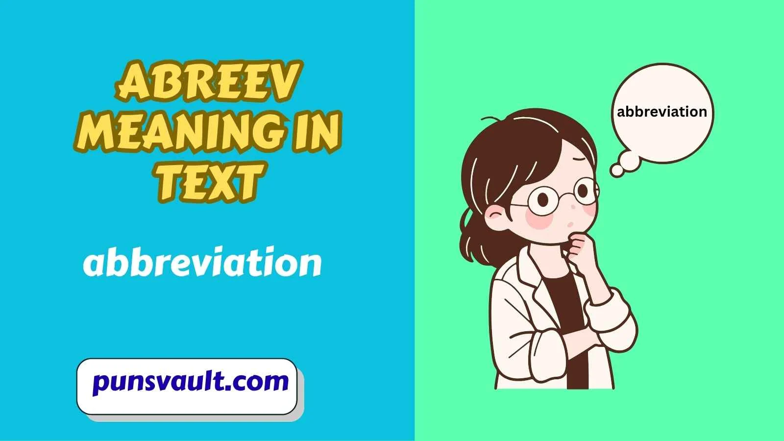 Abreev Meaning in Text