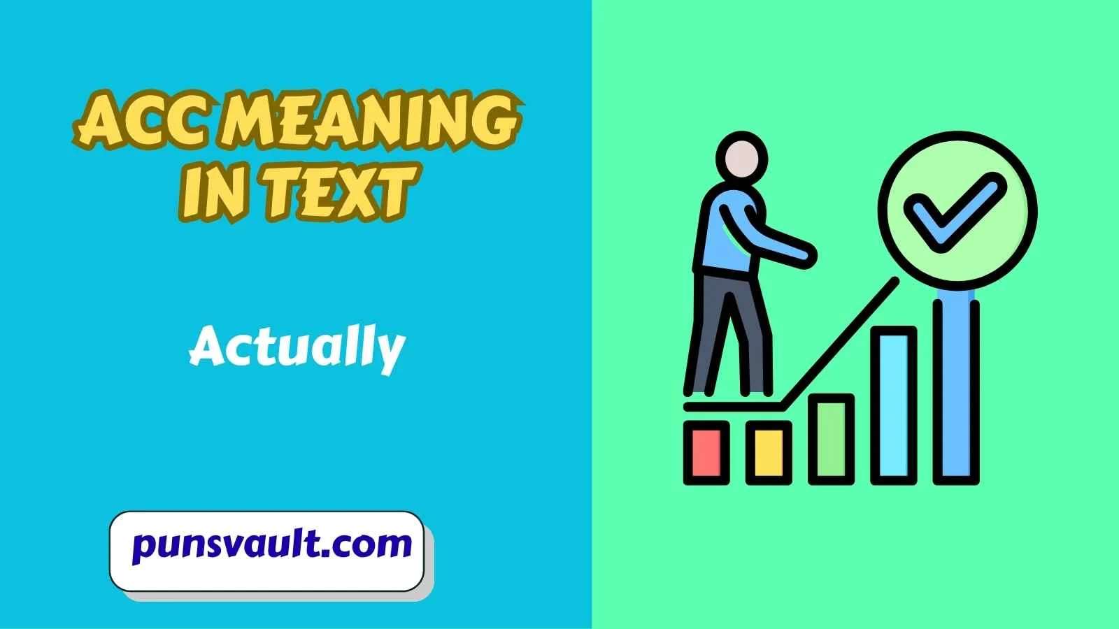 ACC Meaning in Text