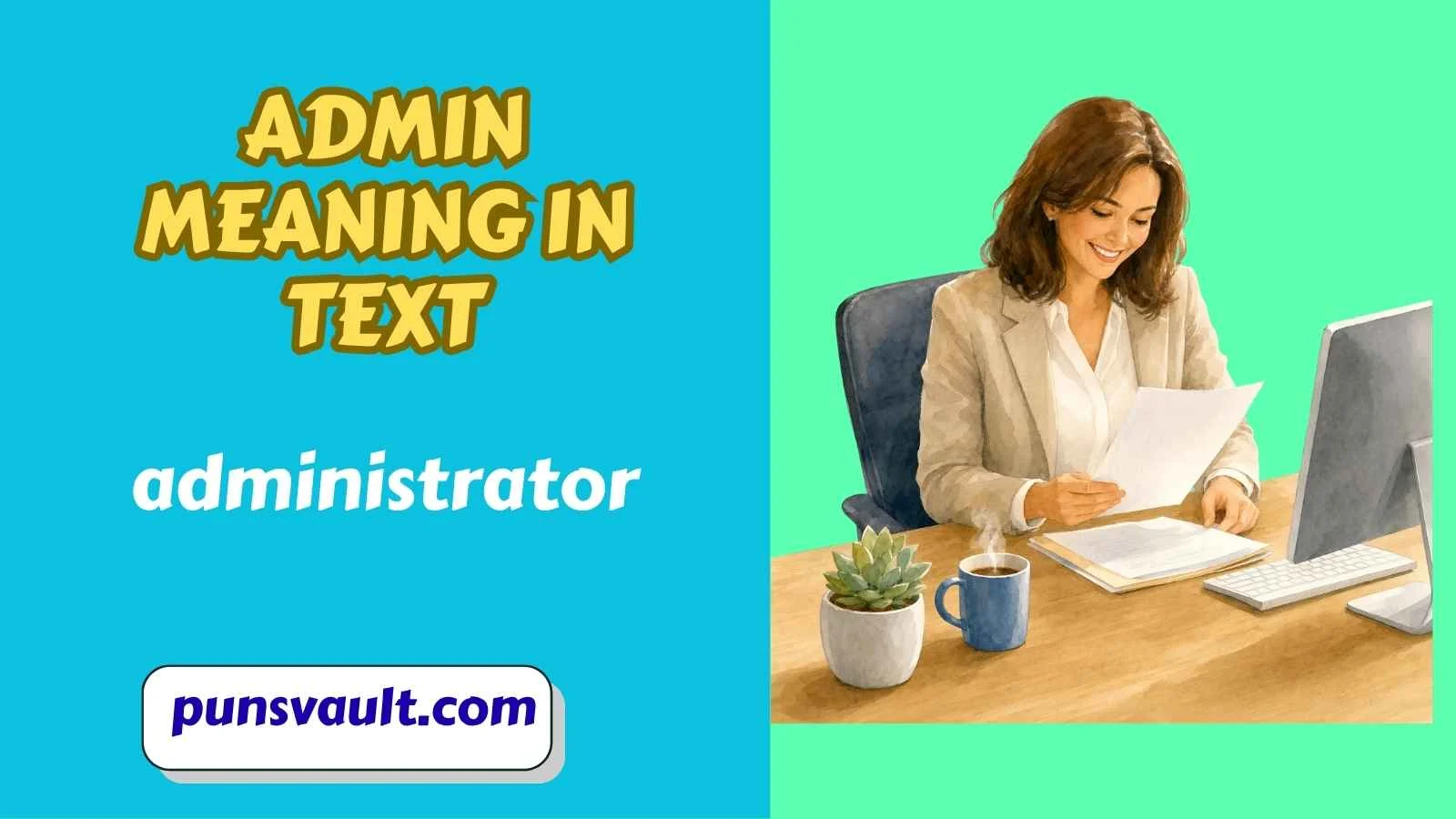 Admin Meaning in Text