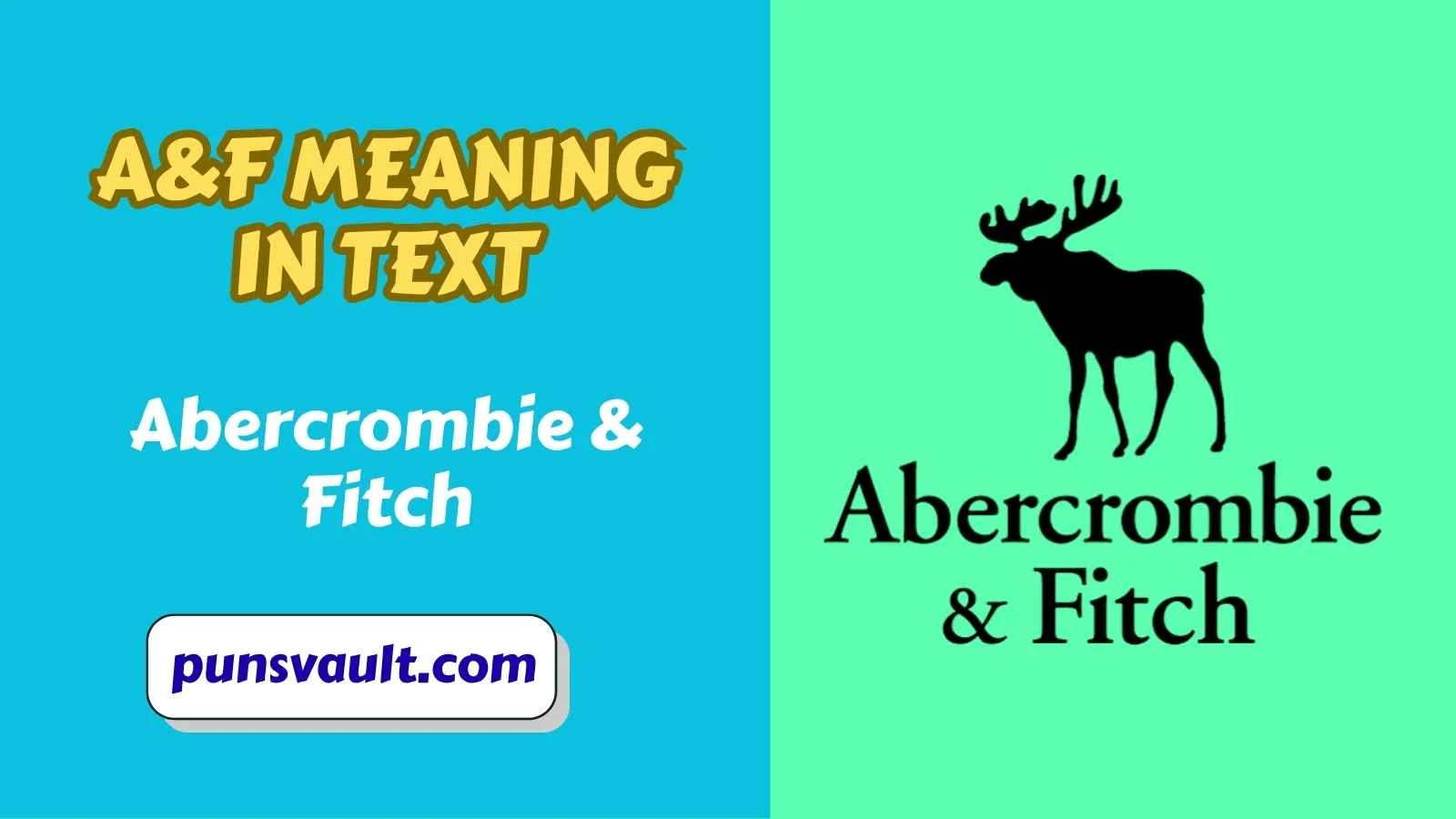 A&F Meaning in Text