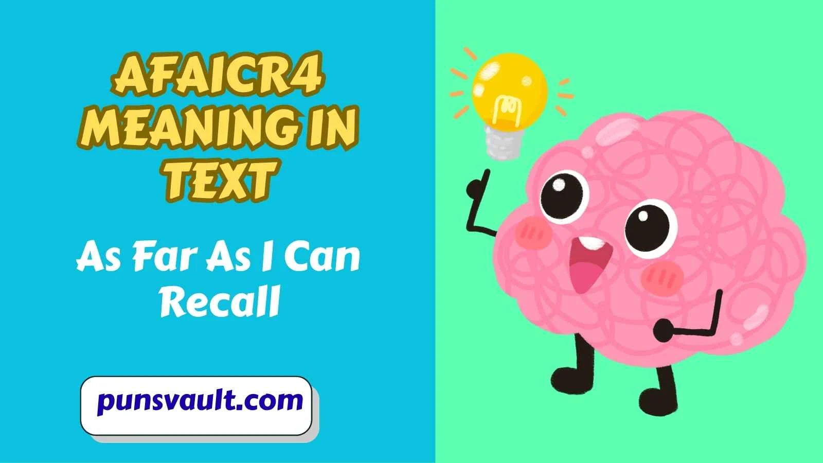 AFAICR4 Meaning in Text