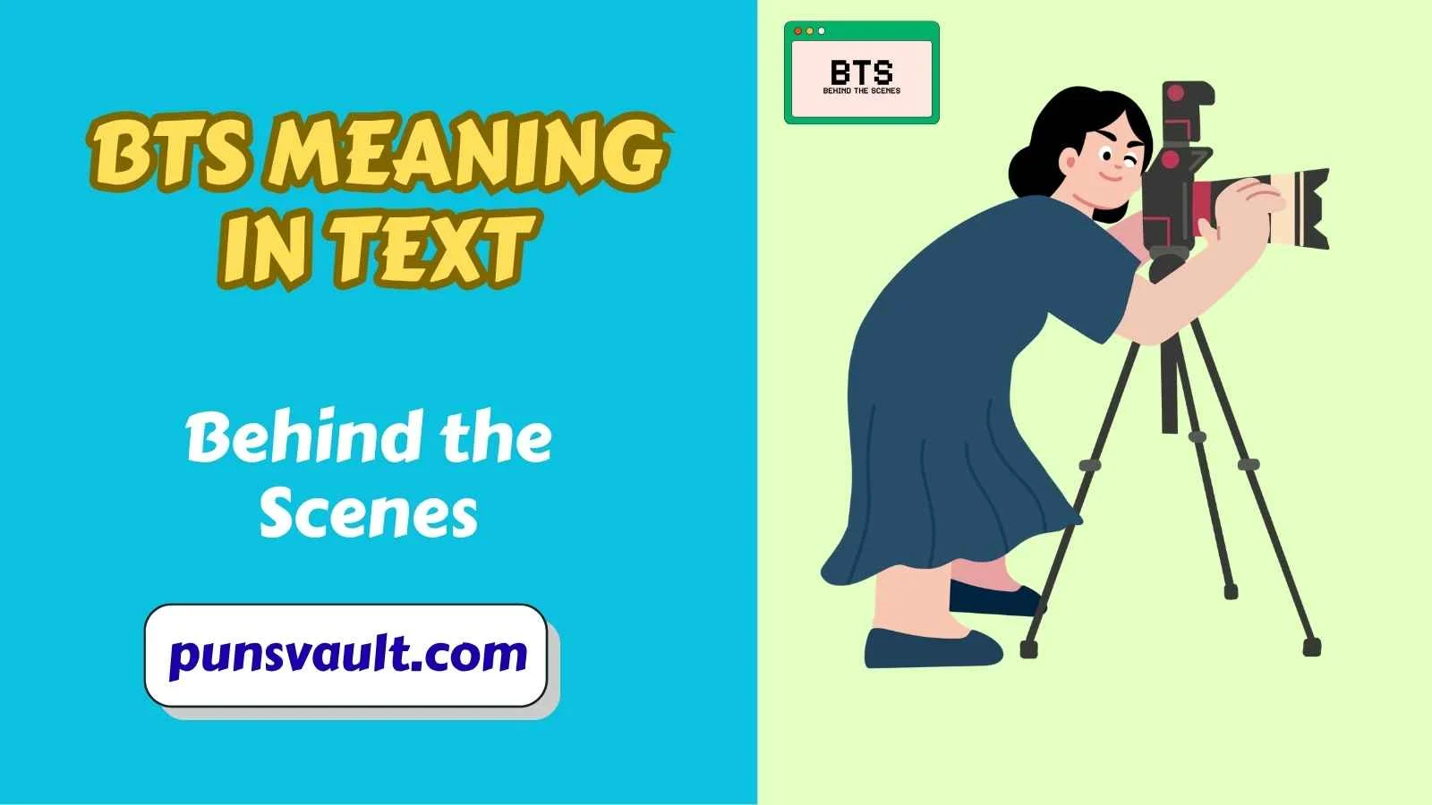 BTS Meaning in Text