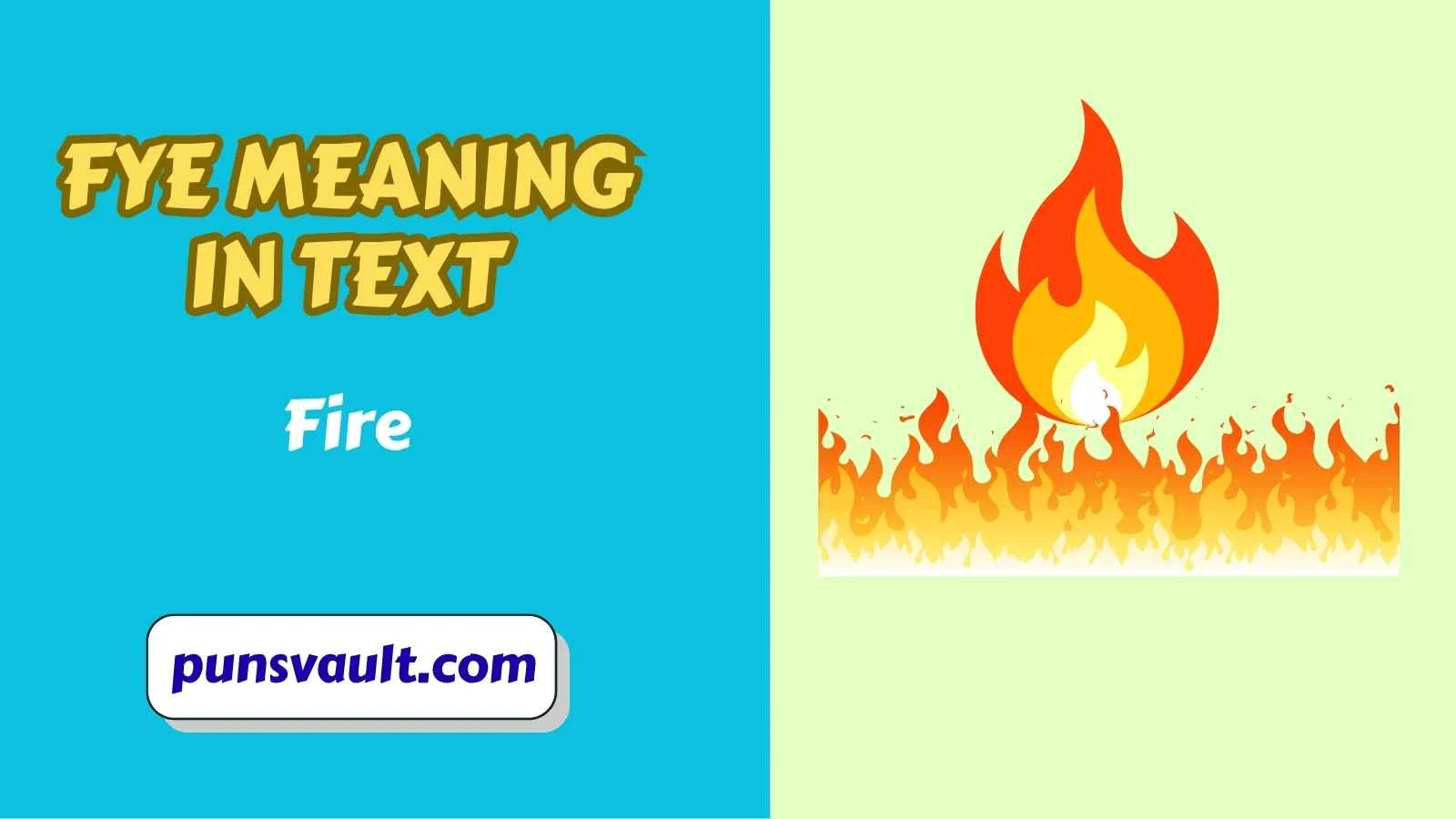 FYE Meaning in Text