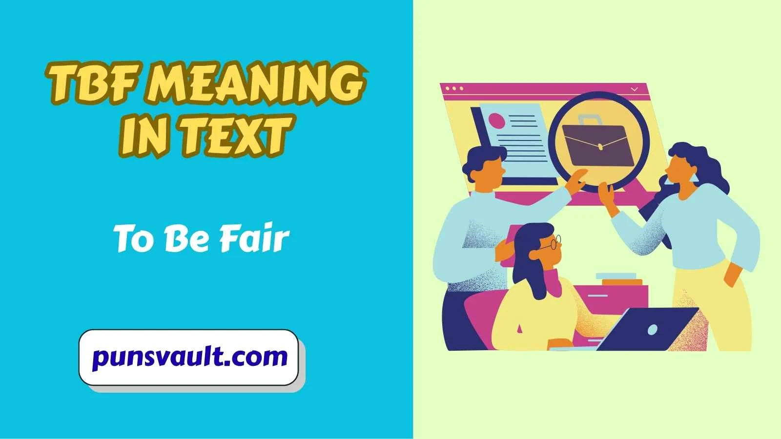 TBF Meaning in Text