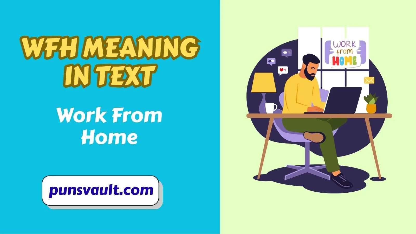WFH Meaning in Text