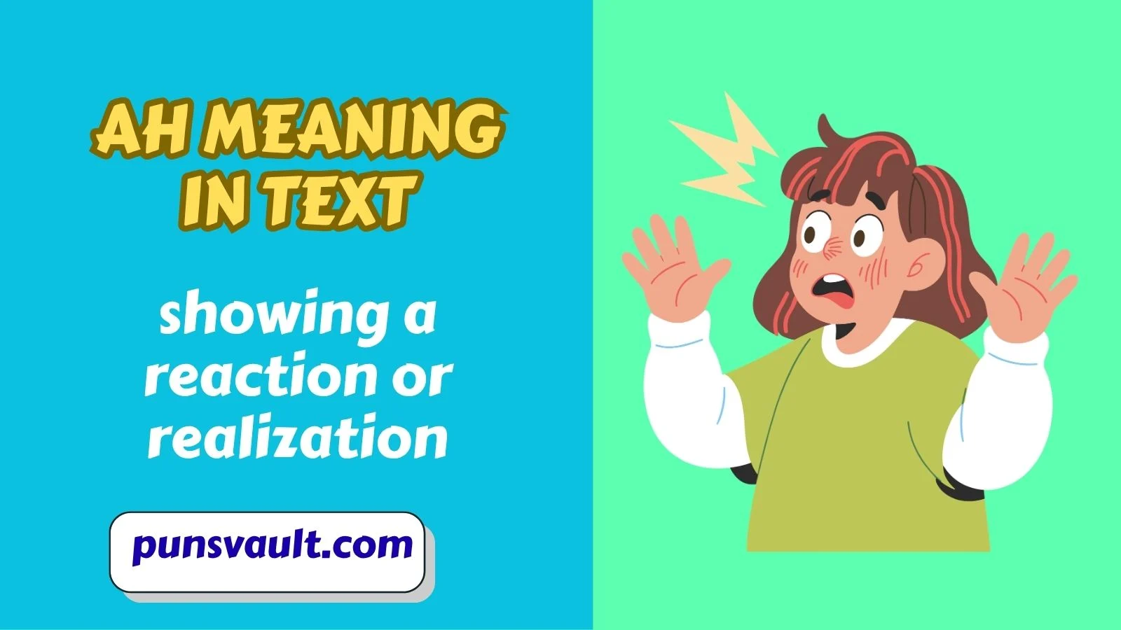 AH Meaning in Text