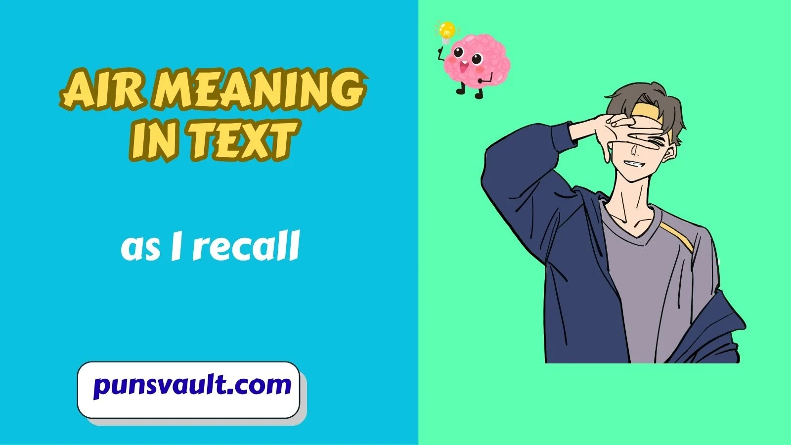 AIR Meaning in Text